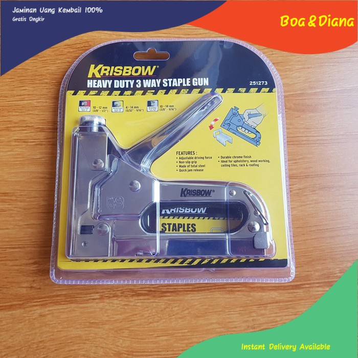 

KRISBOW / Maxbuilt STAPLER TEMBAK 3 IN 1 Maxbuilt/ STAPLES / STAPEL / STEPLER