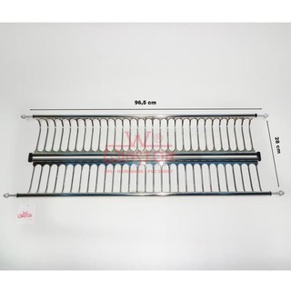 Harga Terbaik Rak Piring Gantung Stainless Winston 100 Cm Harga Terbaik Rak Piring Gantung Stainless Winston 100 Cm