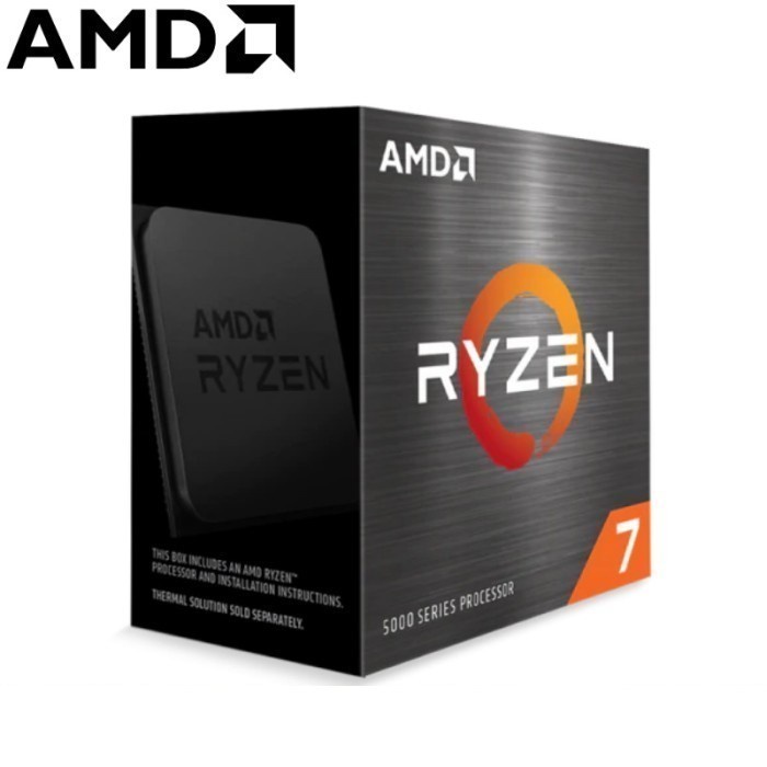 AMD Ryzen 7 5700X 3.4GHz 8 Core 16 Threads Zen 3 Vermeer AM4 Garansi Resmi