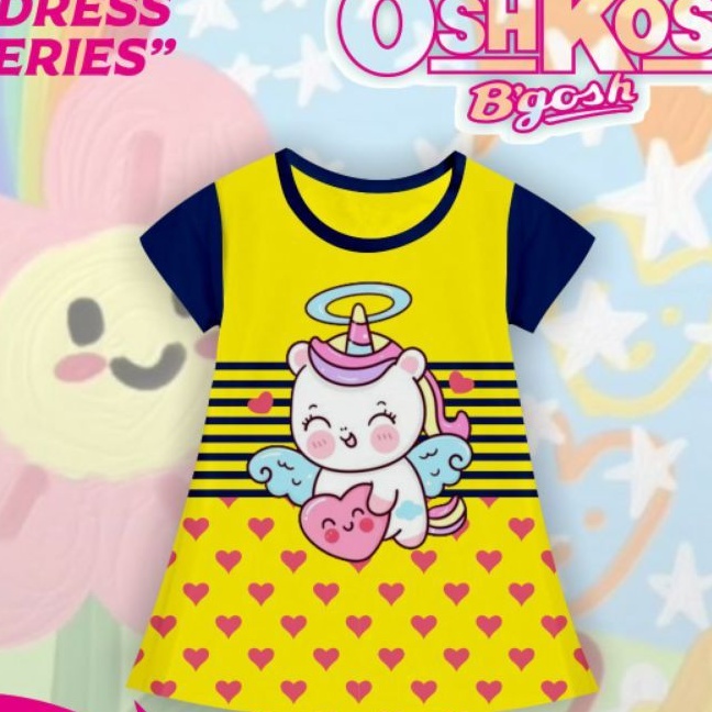 Dress Anak Karakter Oskos by Kindlekids Dress Anak Terlaris