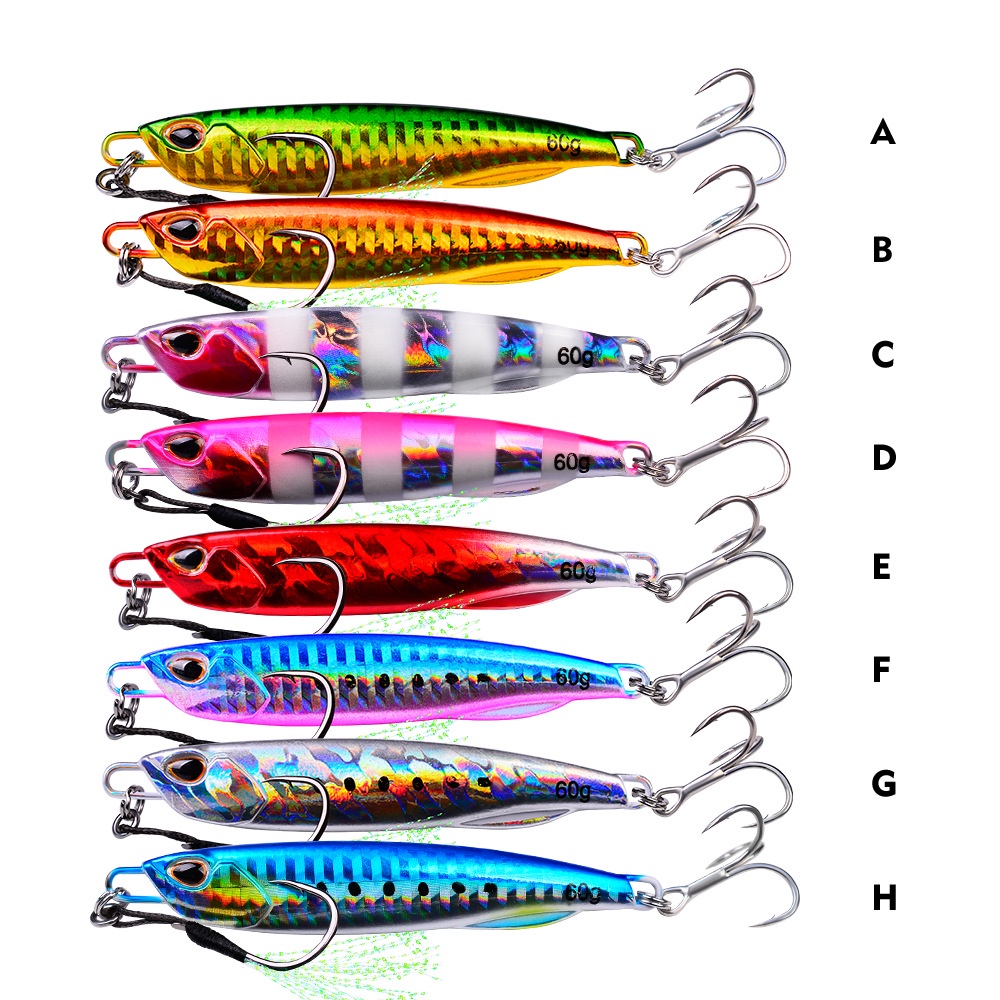 Metal Jig ultralight jigging fishing lure UMpan pancing casting castjig saltwater offshore land base 15 gram, 20gram, 30gr 40 gr