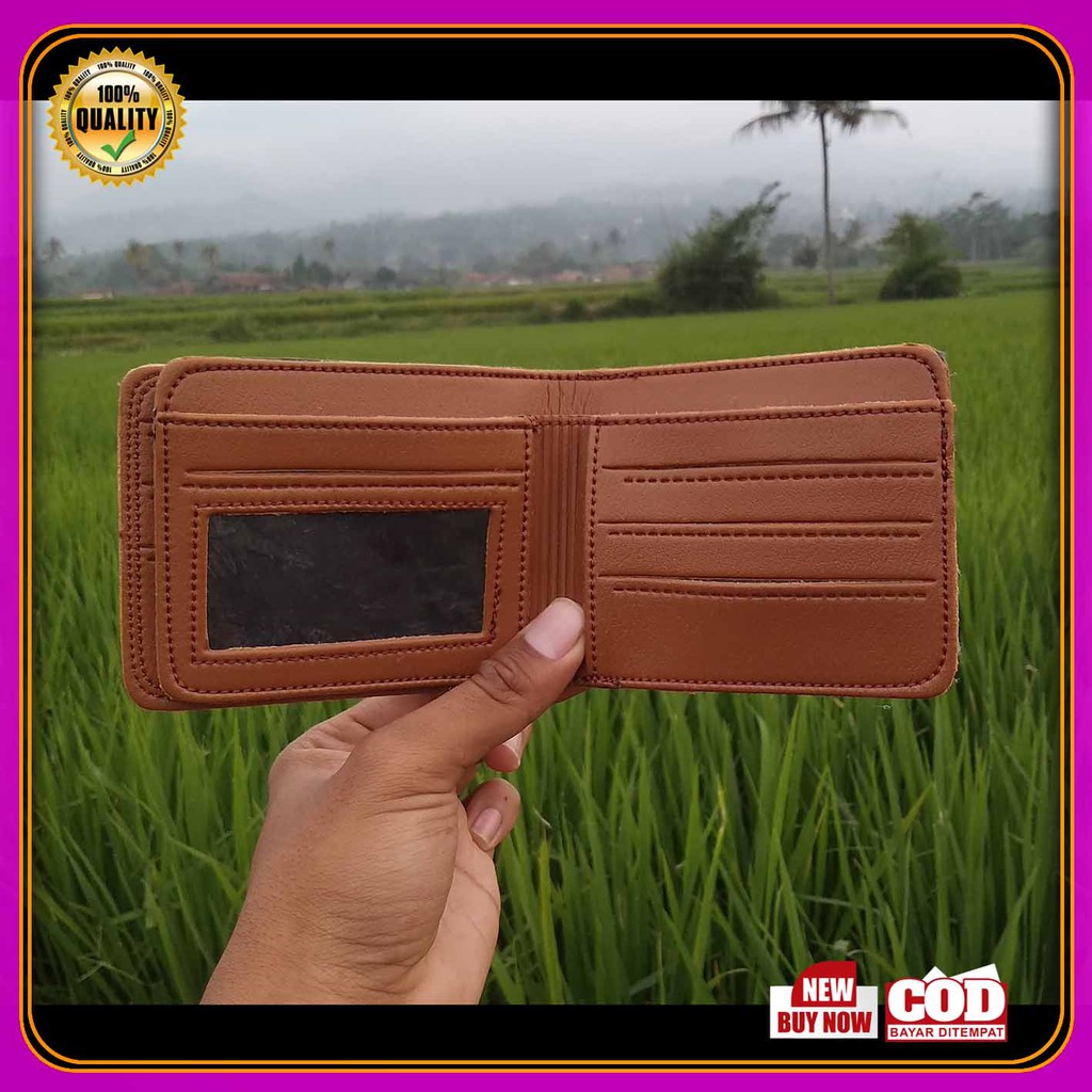 PROMO Dompet Pria  Kulit PVC premium bayar di tempat