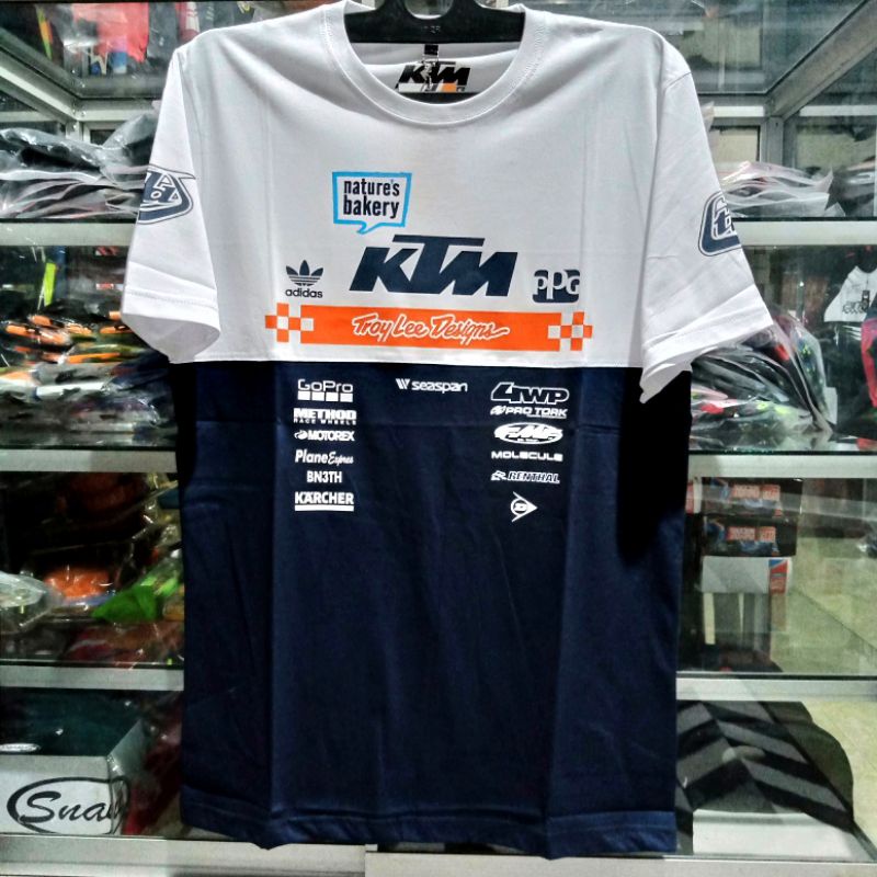 KAOS T-SHIRT KTM MX TRAIL BAJU MOTOR CROSS RACING