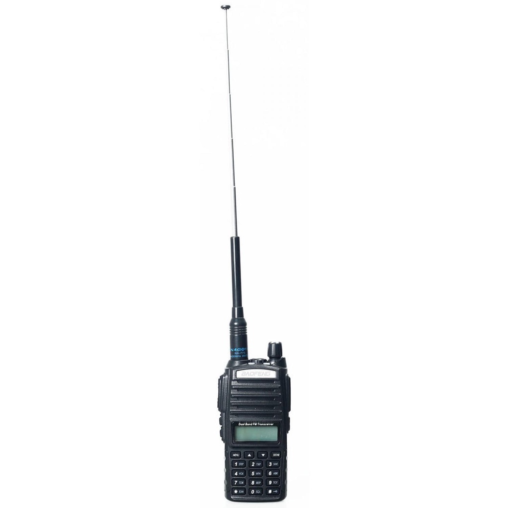 Antena ht jarak jauh dualband vhf/uhf baofeng uv 5r bf 888s bf uv 82