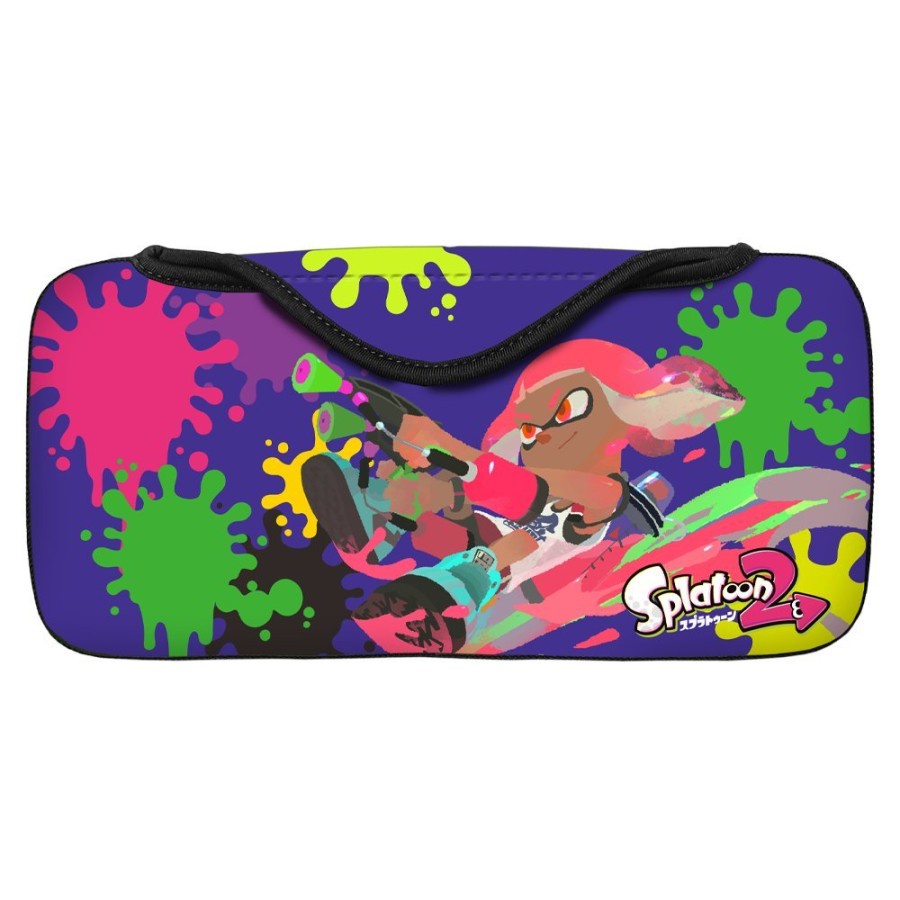 Quick Pouch Collection Dompet for Nintendo Switch V2 Oled Splatoon 2