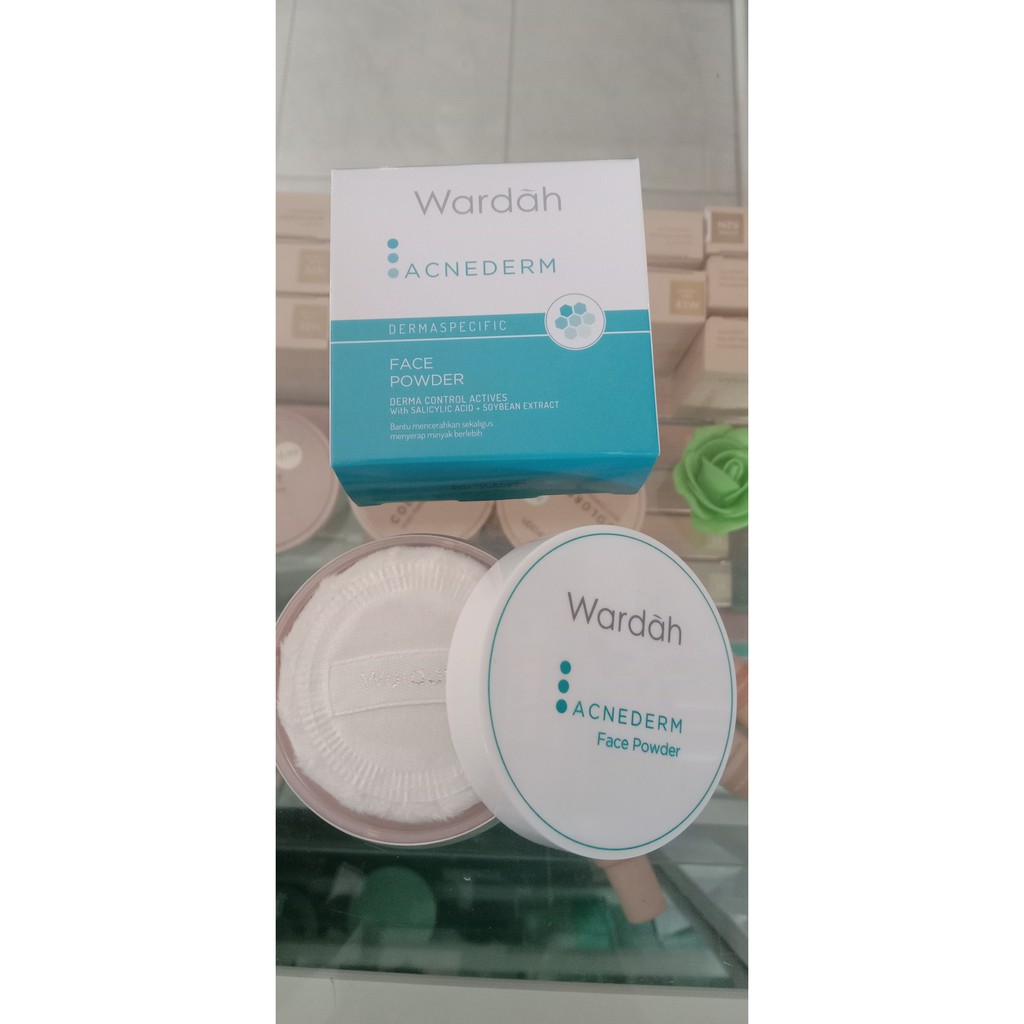 WARDAH PAKET PERAWATAN WAJAH BERJERAWAT ACNEDERM 7pcs