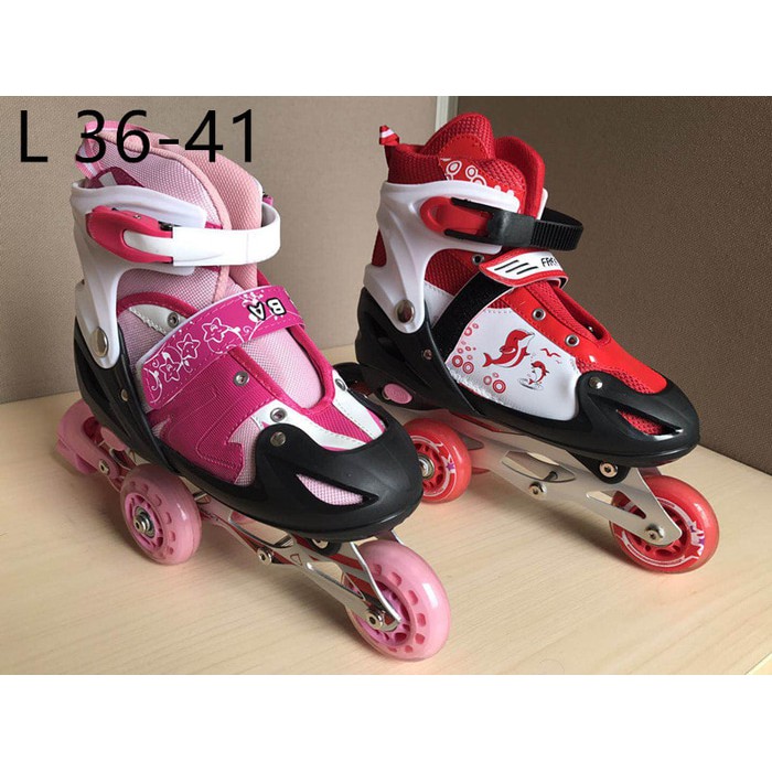  Sepatu  roda  anak  bajaj murah sepatu  inline skate Shopee  