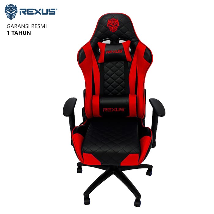 30 Kursi  Gaming Rexus RGC101 Gaming Chair Merah MURAH 