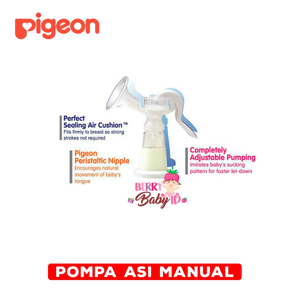 Pigeon Breastpump Manual Pompa ASI Breast Pump Berry Mart