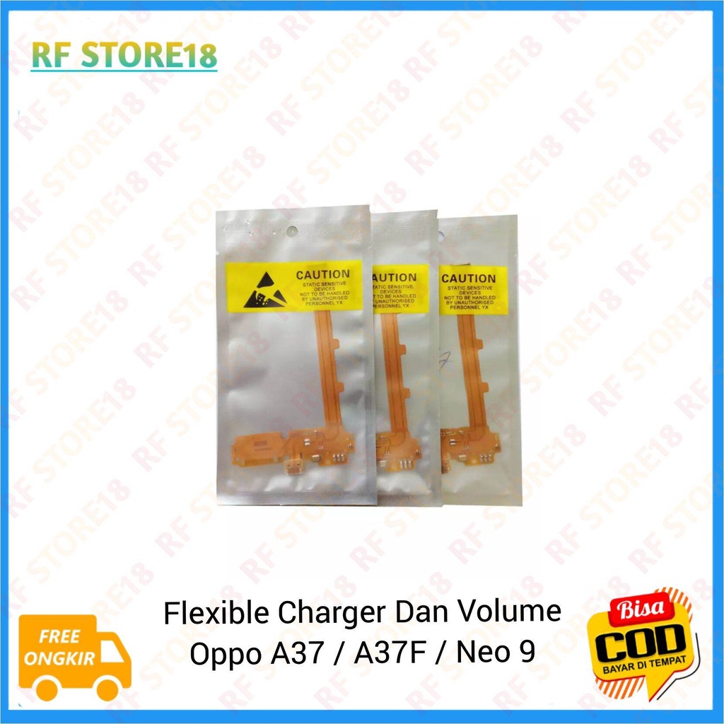 Flexible Charger Con Tc Konektor Charger Oppo A37 / A37F / Neo 9 Original 100% Papan Cas Cassan Boar