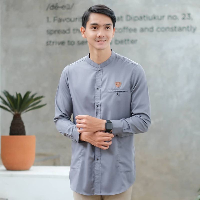 Kurta Terbaru Realpict / Baju muslim Cowok Keren /Koko Terbaru/Kemeja Koko keren