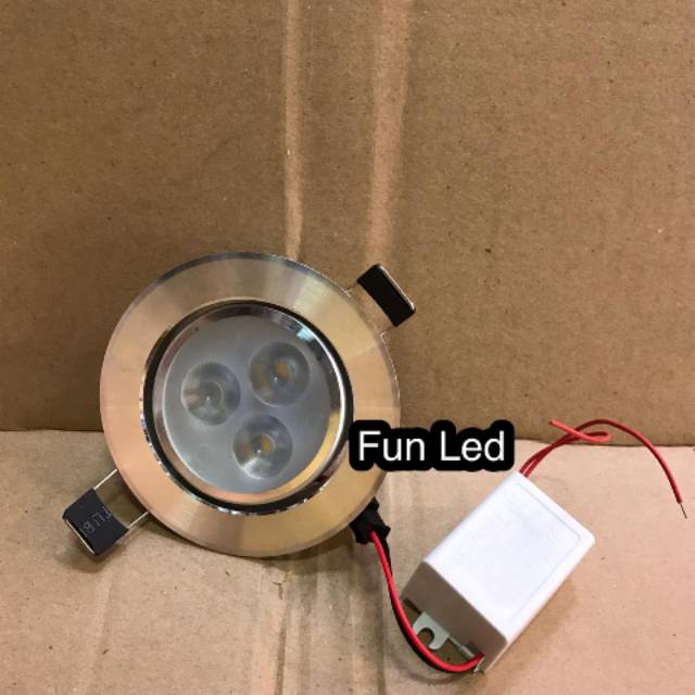 Downlight led 3watt 3 watt 3 w 3 mata 3mata 220v