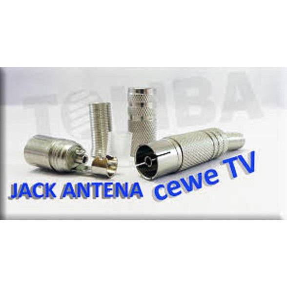 Jack Antena TV Besi Female Jack TV 5c Konektor Jack Antena Besi Betina sincer02 Kualitas Baik