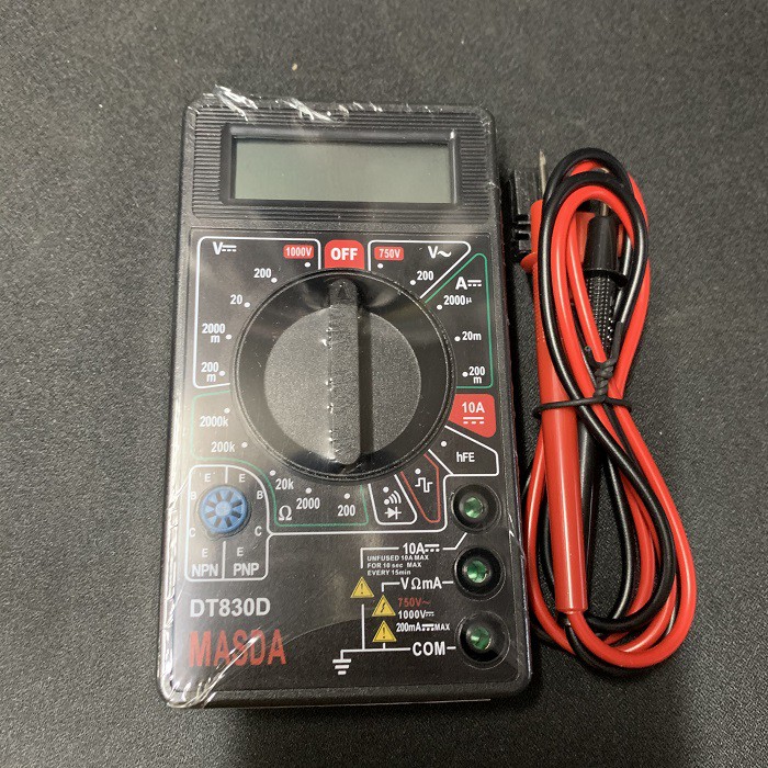 Multimeter Digital Mini Masda DT803B Avometer Multitester