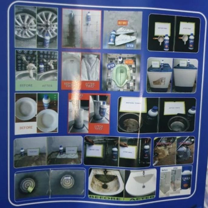 Kualitas Terbaik] Tirex Pembersih Noda Dan Kerak /Tirex Magic Cleaner