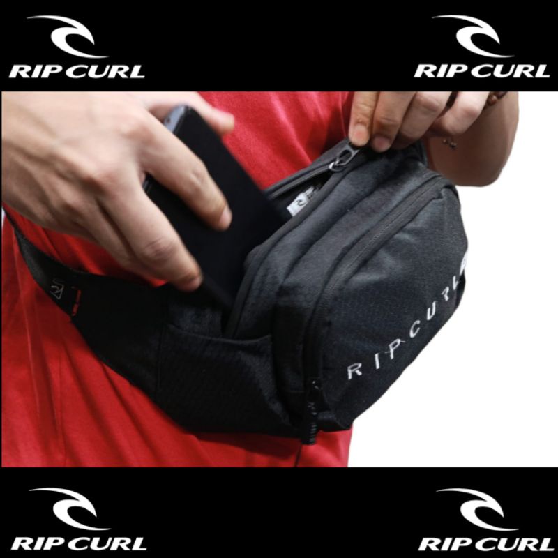 Tas Slempang Waistbag RIPCURL Motif Tawon Premium Tas Slempang Pria / waistbag Pria / Tas Surfing / Tas distro