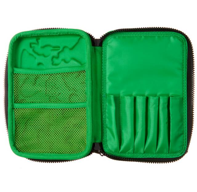 Smiggle Pencilcase Hardtop Double Xtreme Hijau