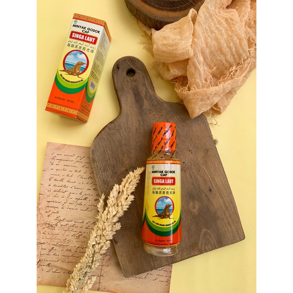 Minyak Gosok Cap Singa Laut 60 ML