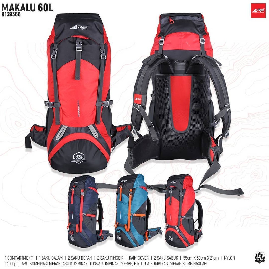CARRIER REI MAKALU 60L