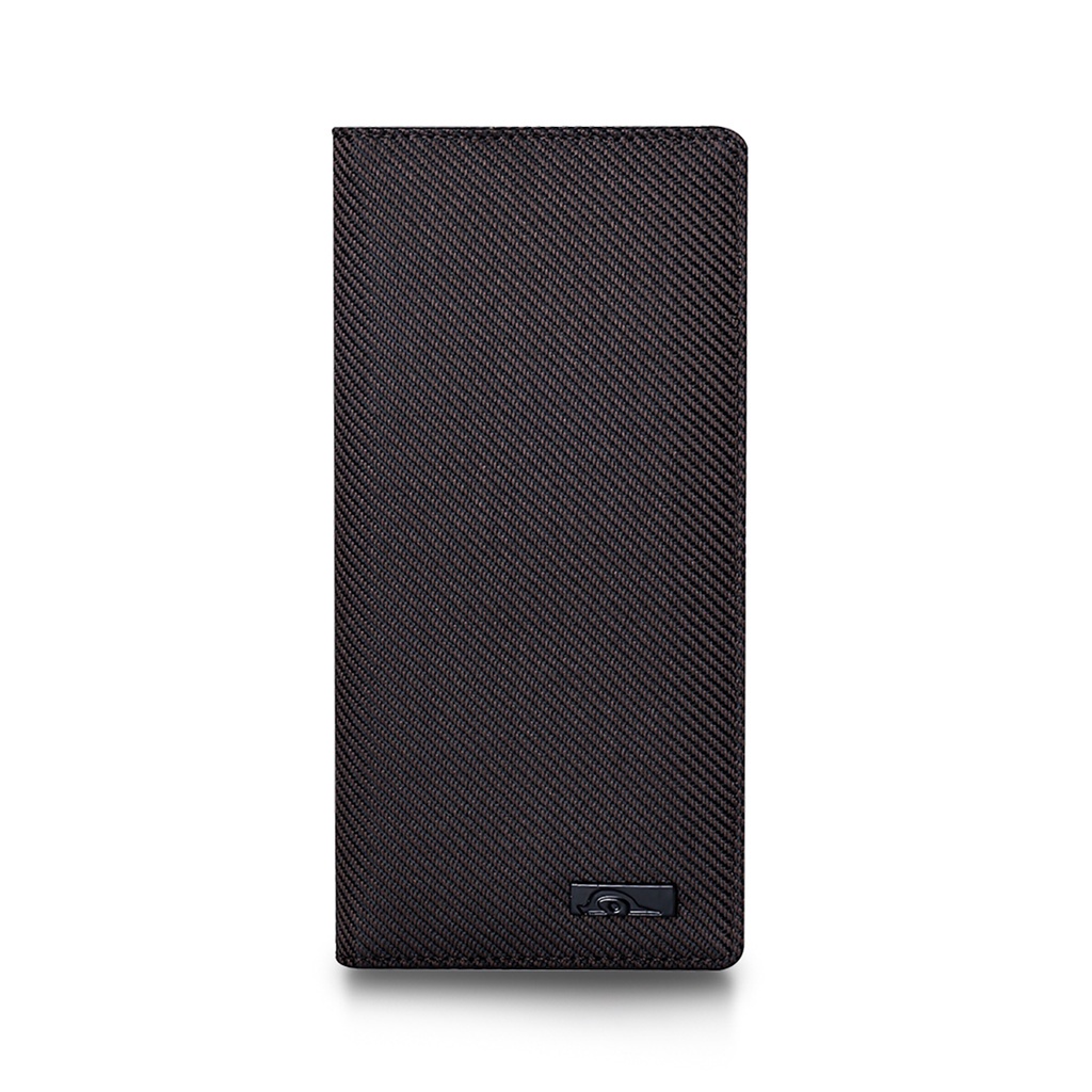 JFR Fashion Dompet Pria Bahan Kulit Canvas JP21 Brown-Long Brown