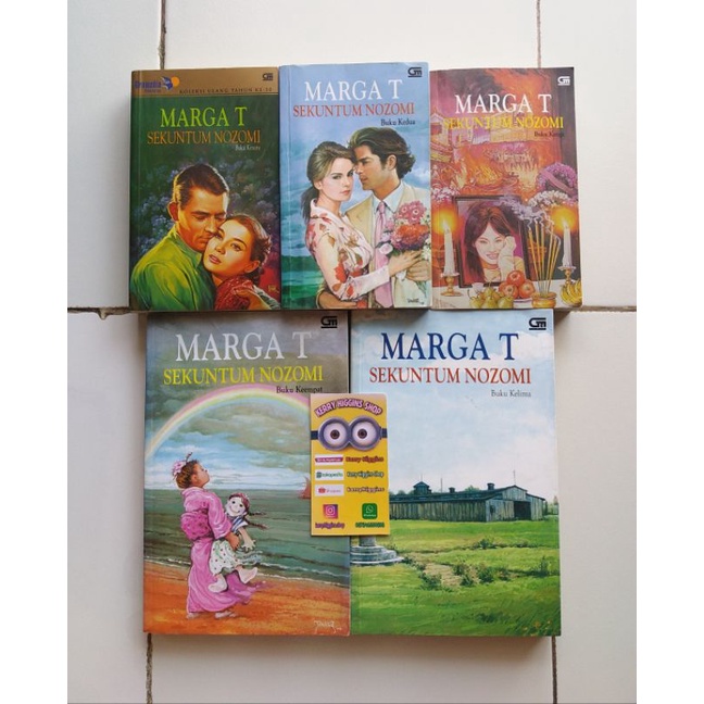 Sekuntum Nozomi - Marga T (5 buku)