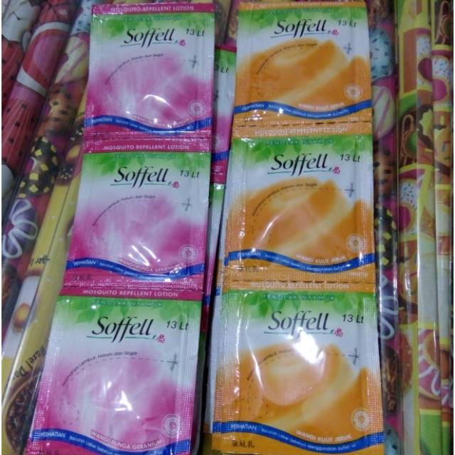 Soffel Bunga I Jeruk 1 Renceng isi 24 sachet