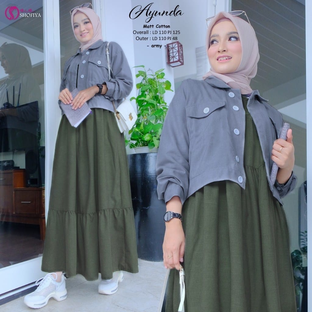AYUNDA SQUARE SET BY SHOFIYA / AYUNDA SET POLOS