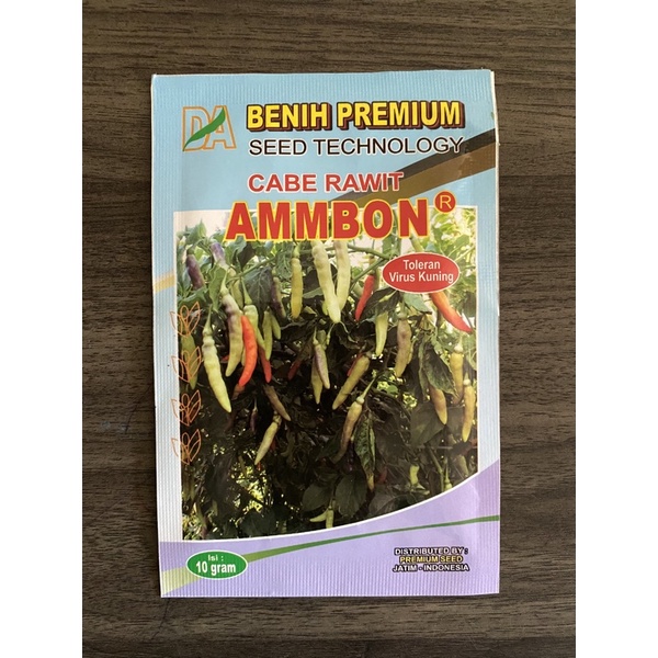 benih cabe ammbon 10 gram