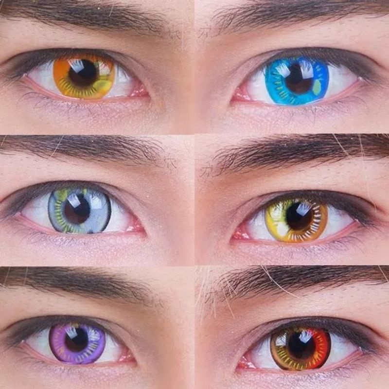 SOFTLENS COSPLAY ANIME SERRIES HALLOWEEN CRAZY LENS IMPORT