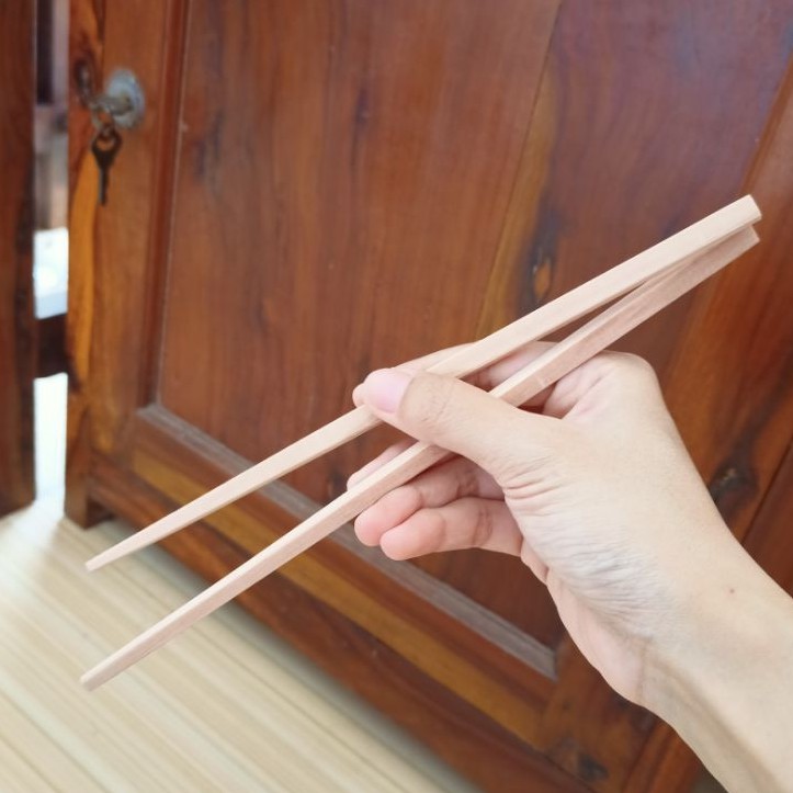 sumpit kayu polos souvenir