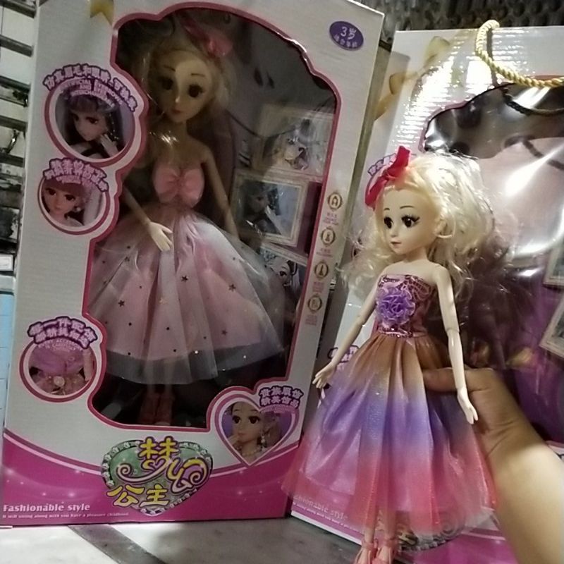 MAINAN BONEKA BARBIE PREMIUM GEDE 30CM