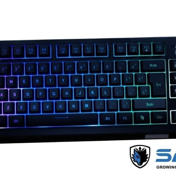 Sades Sabre RGB Gaming Keyboard TKL Slim Sades