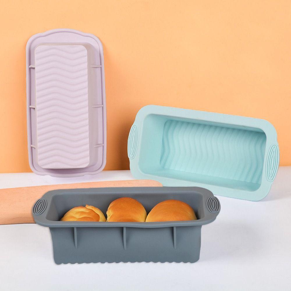 Solighter Cake Silicone Pan Bakeware Alat Panggang Wavy Bottom Pastry Dish Mousse Pizza Pie