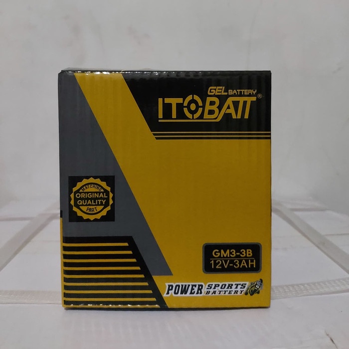 AKI MOTOR YAMAHA NEW RX KING ITOBATT MTX3L / GM3-3B AKI KERING GEL (Kode A 004)