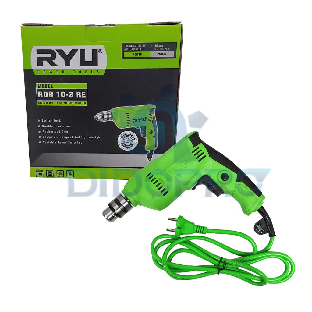 Mesin Bor 2 Arah 10mm Variable Speed RDR10-3 RE RYU