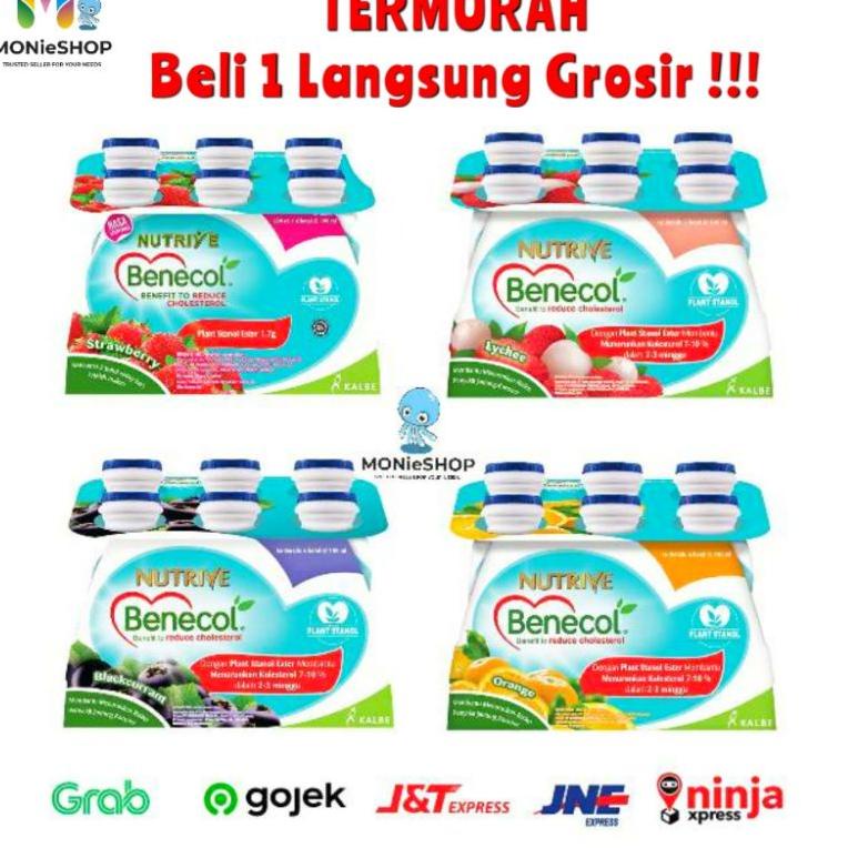 

(M-EYR> (㊛> Nutrive Benecol 6x100ml Blackcurrant Lecy Strawberry Orange / Nutrive FIBERSHOT //trending>