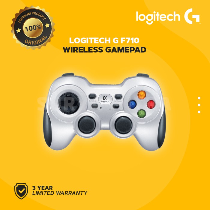 Gamepad Wireless Joystick Logitech F710 / F 710 Stick Game