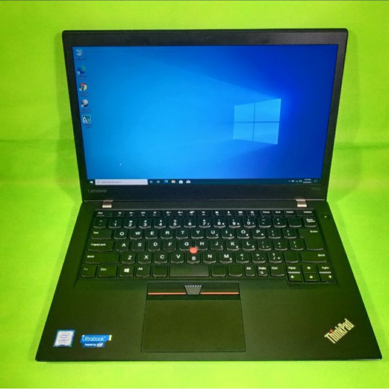 Laptop Ultrabook Lenovo Thinkpad T470S Cor i7-7600U Gen 7 FHD1920X1080 IPS Ram 8GB SSD 256Gb Dual batrai windows 10