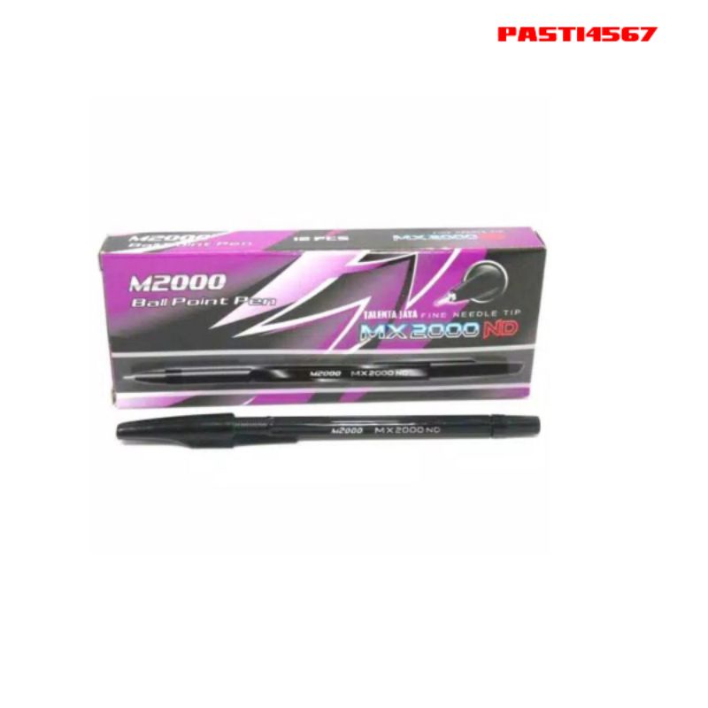 

PULPEN MX 2000 HITAM MURAH@1 lusin