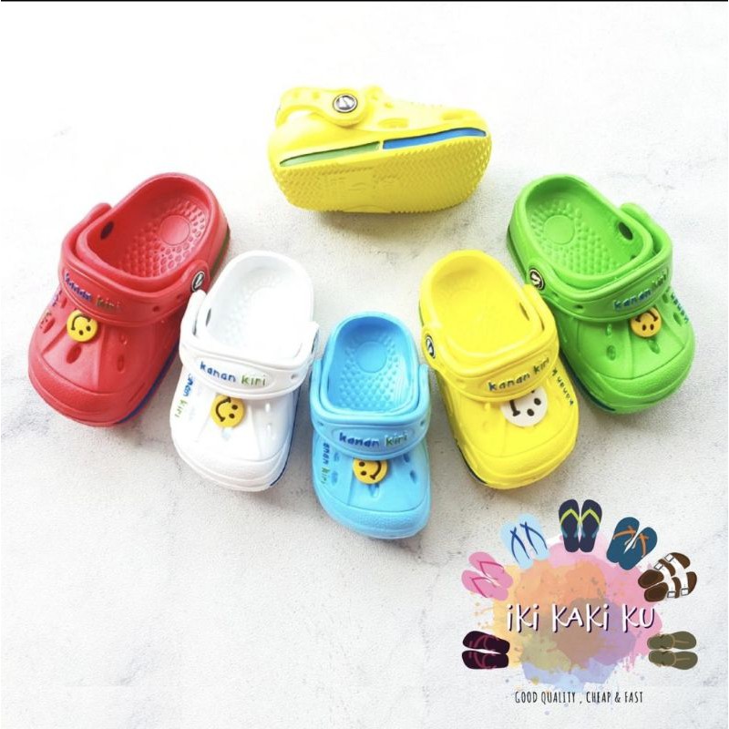 SANDAL SELOP BAIM ANAK BAYI PRE WALKER BALITA BATITA KARET KANAN KIRI 5012