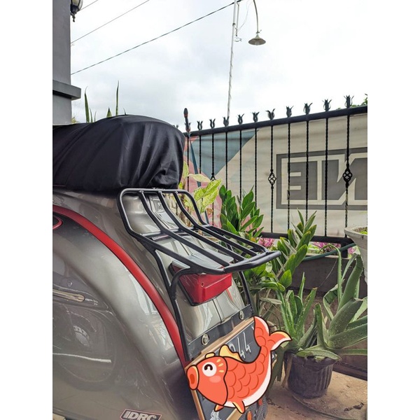 Backrack Vespa Super Sprint Backrak Vespa Super Sprint Minimalis Rak Belakang Vespa Super Sprint