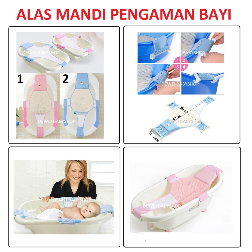 Jaring Pengaman Alas Bak Mandi Bayi ( Baby Helper Bath-Tempat Bathub Baby-Alat Bantu Tatakan Anak )