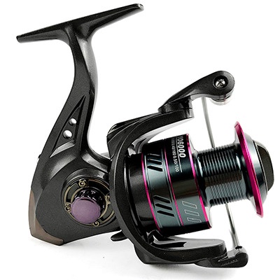 DiaoDeLai Reel Pancing Spinning Fishing Reel 13 Ball Bearing 5.2:1 - YO5000 - Black