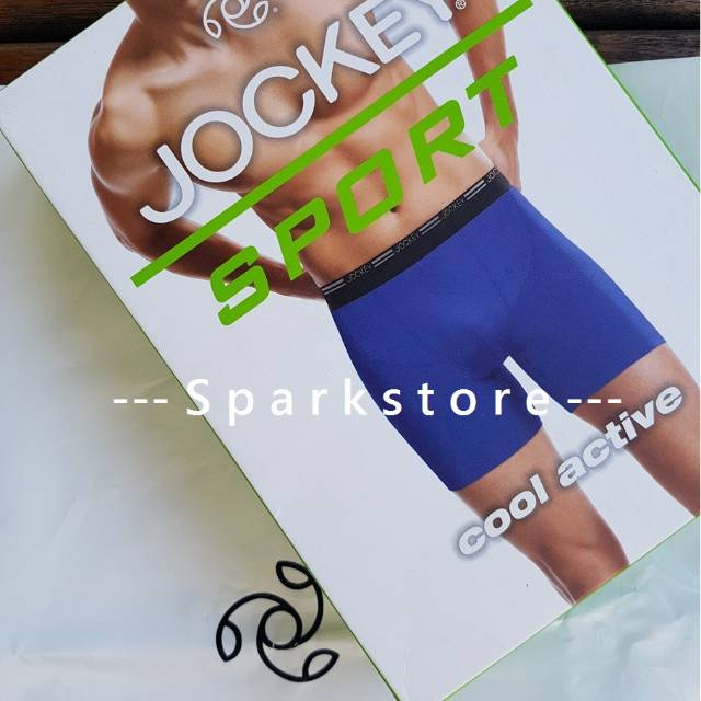 [NEW][BARU] Jockey Celana Dalam Boxer Sport Cool Active Long Isi 2
