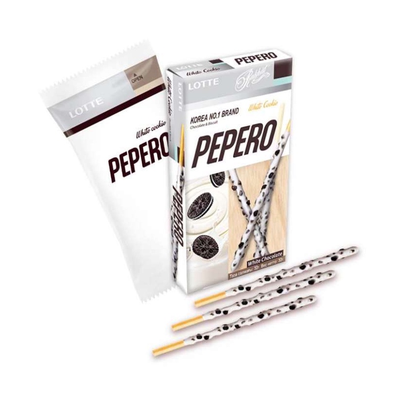 Lotte Pepero Jumbo White Cookie 256 gram