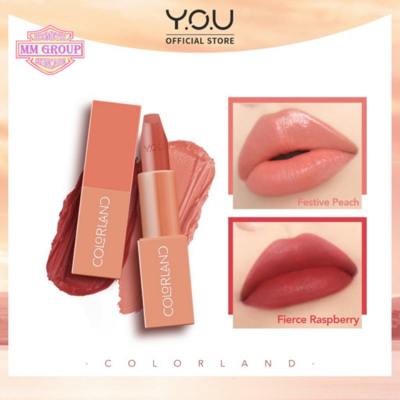 YOU Colorland Juicy Pop Lipstik