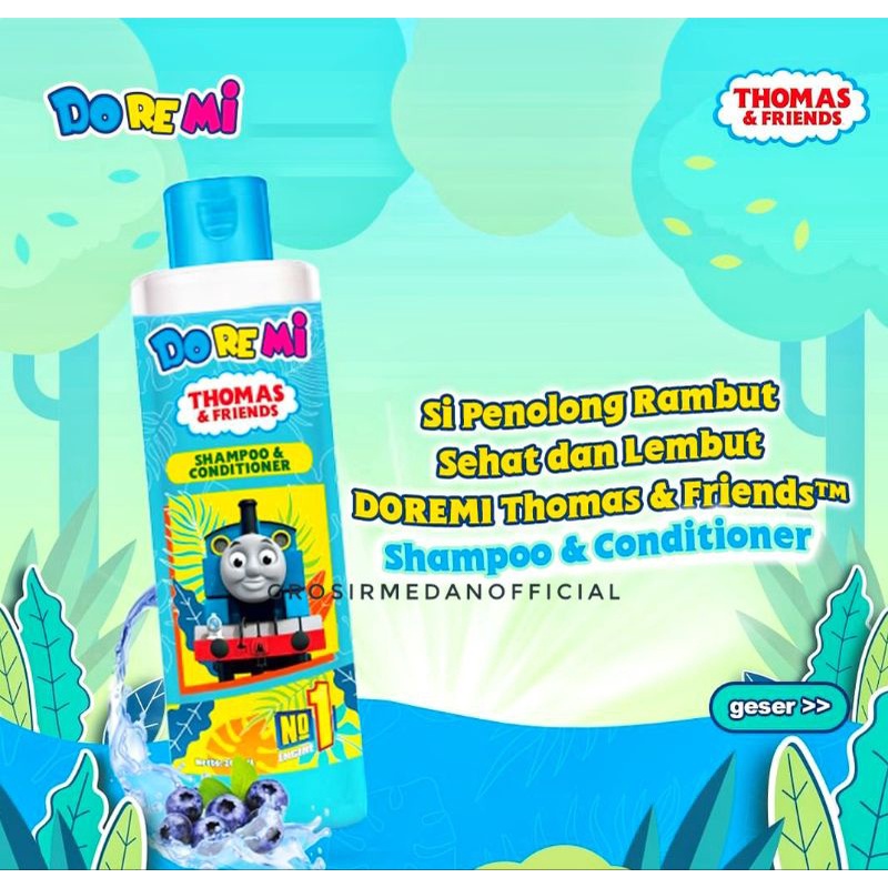 DOREMI THOMAS &amp; FRIENDS - SHAMPOO &amp; CONDITIONER - MIST COLOGNE - ANTISEPTIC BODY WASH