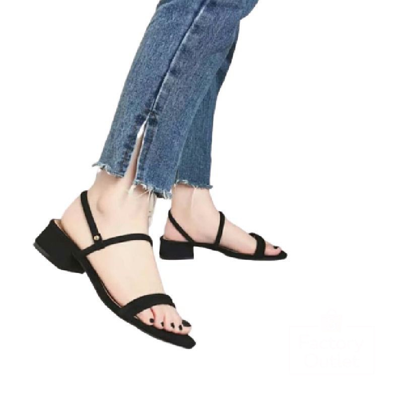 Sandal Wanita Hak Tahu 3cm big size jumbo ZVT 160