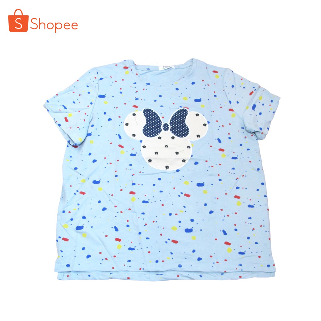 KAOS IMPORT WANITA PREMIUM ATASAN WANITA LENGAN PENDEK FASHION KEKINIAN OVERSIZE JUMBO LD 110