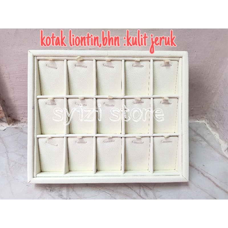 Display liontin/tempat liontin/kotak liontin